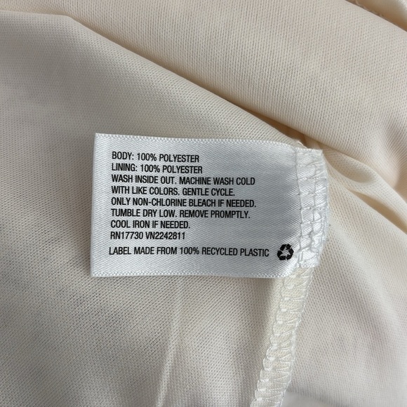 Mossimo Paisley Lace Sleeveless Halter Dress Women’s Size Medium in Ivory EUC! - Picture 5 of 8